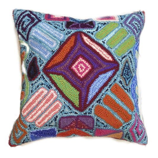 Bold Hooked Pillow