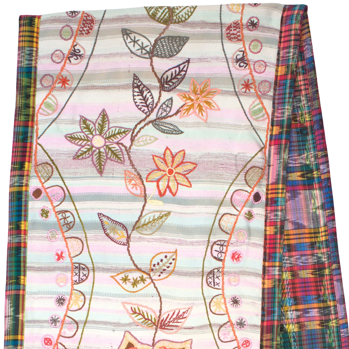 Flowers with Huipil Designs